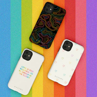 3 Phone cases for the Pride collection