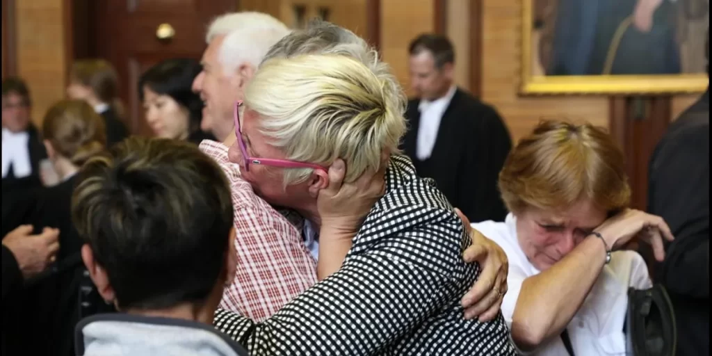 LGBT Purge Settlement hugging