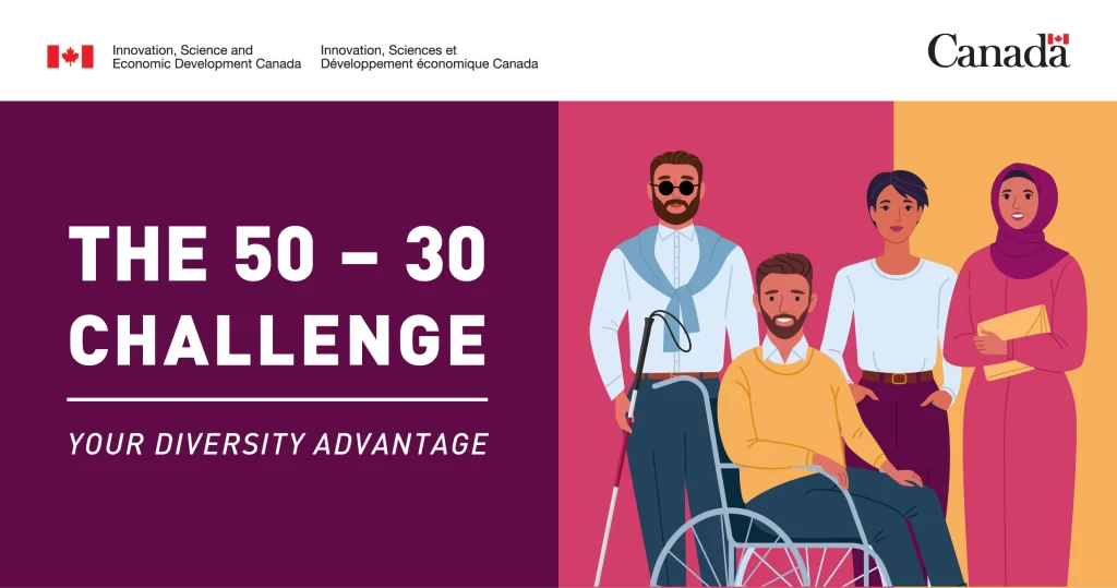 The 50 – 30 Challenge: Your Diversity Advantage. Innovation, Science and Economic Development Canada