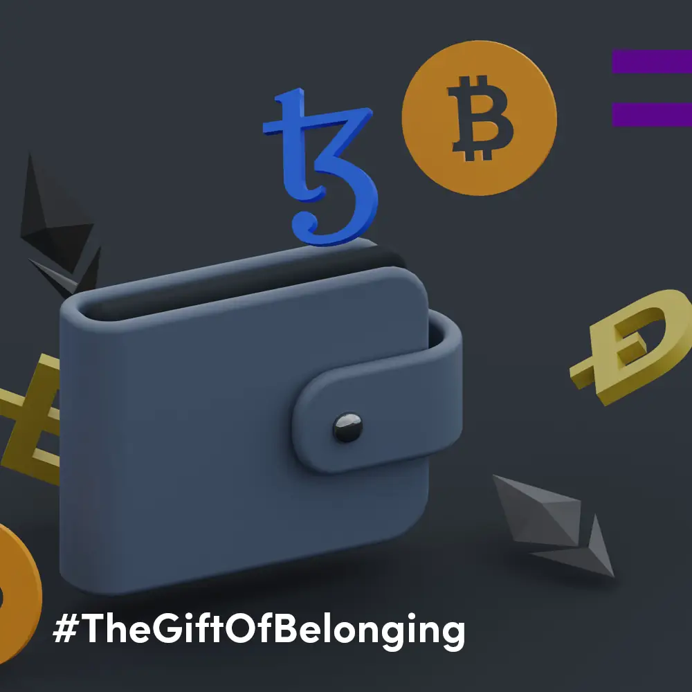 #TheGiftOfBeloning - crypto wallet